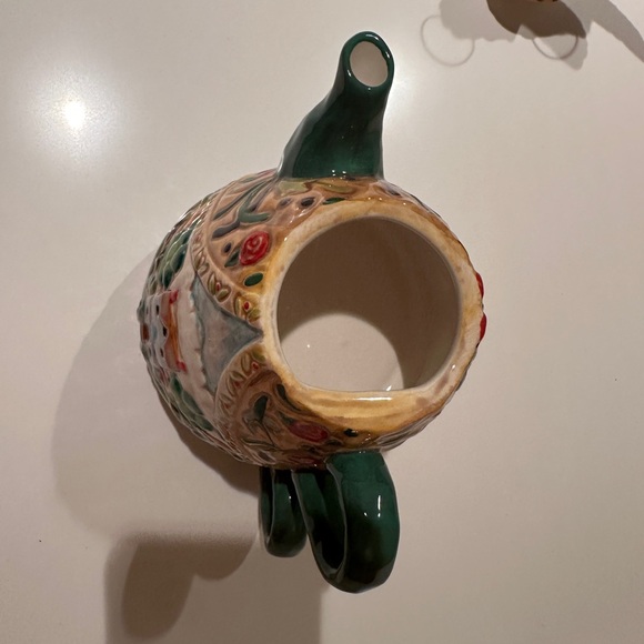 Jim Shore Four Seasons Angel Spring Tea for One 3 Pc Teapot & Cup Roses LN - Picture 4 of 7